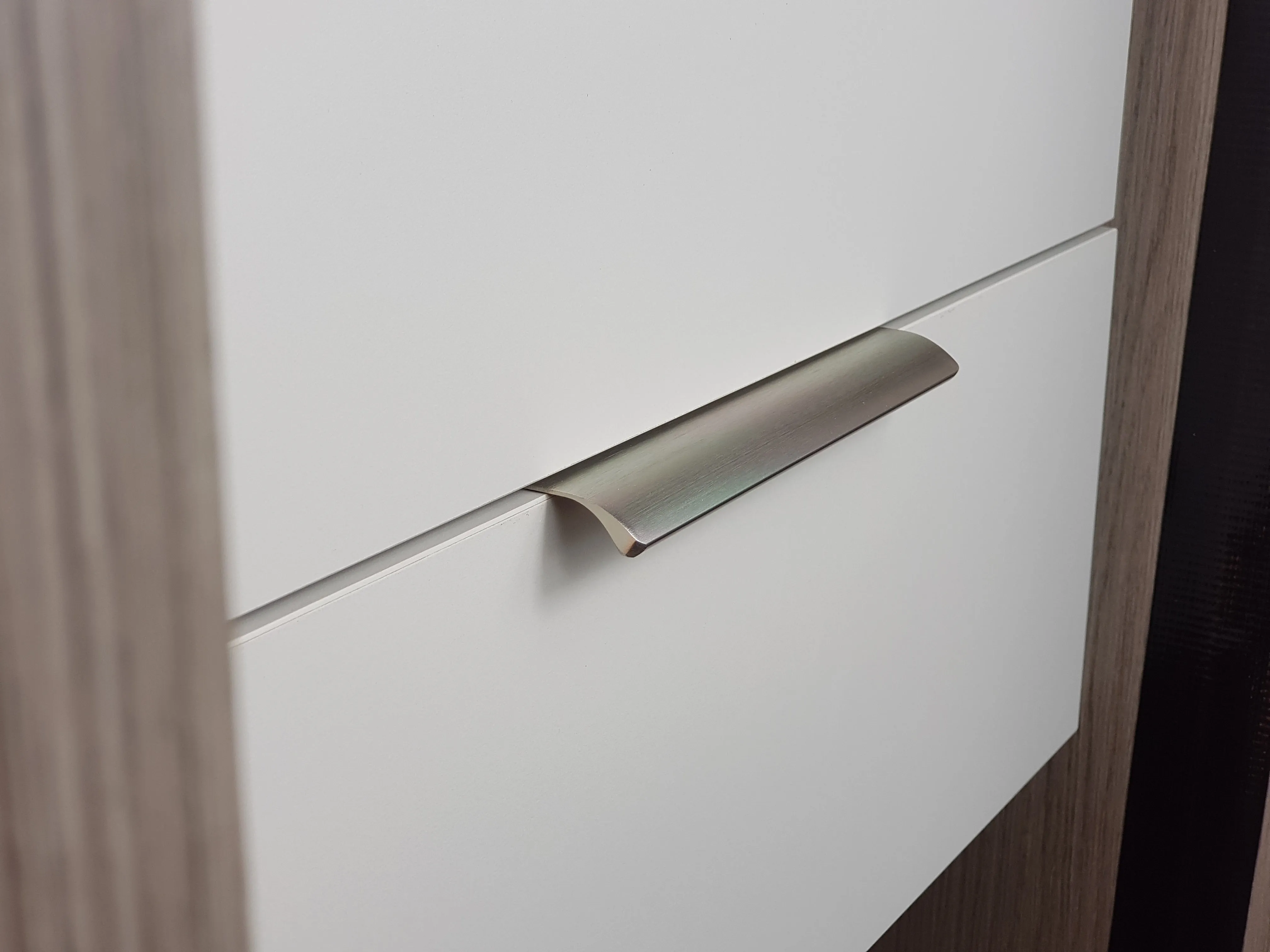 M4TEC Alva Bar Pull Handle Brushed Stainless Steel Effect VD3
