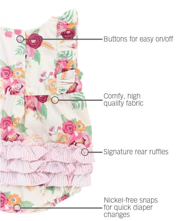 Magnolia Bouquet Romper