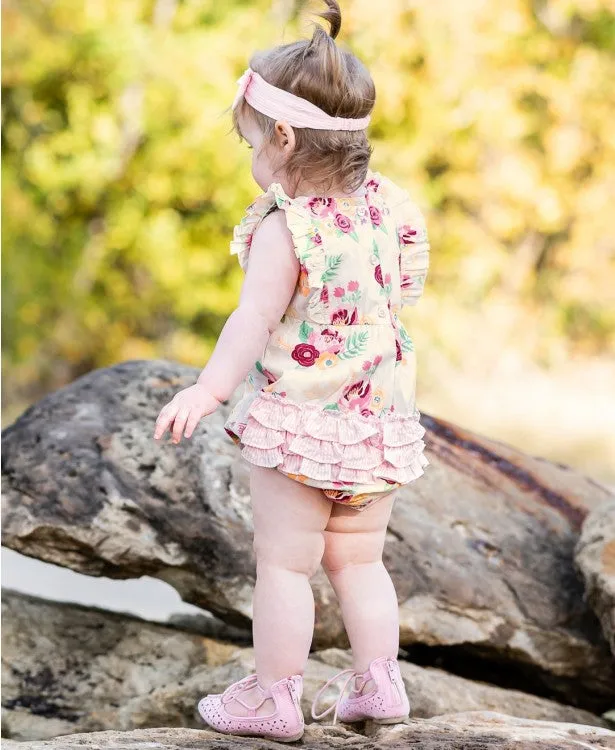 Magnolia Bouquet Romper