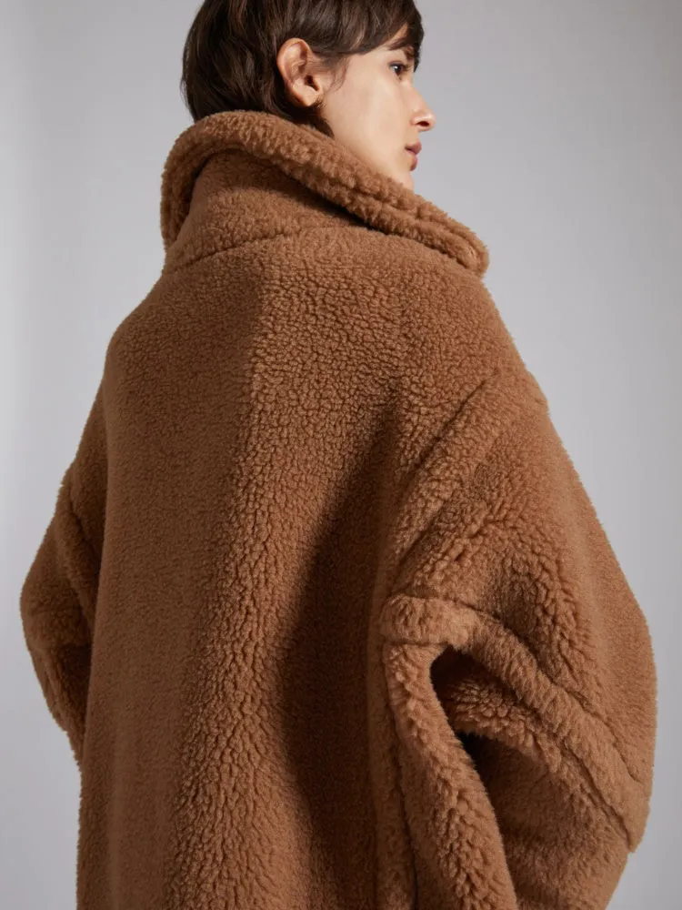 MAX MARA Teddy Bear Icon Coat Camel