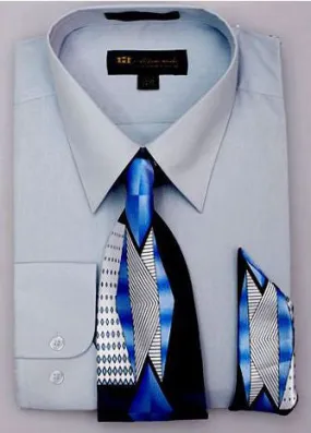 Men Dress Shirt SG-21-Lt.Blue