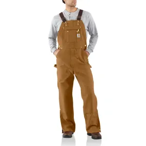 Men's Loose Fit Firm Duck Bib Overall 106671
