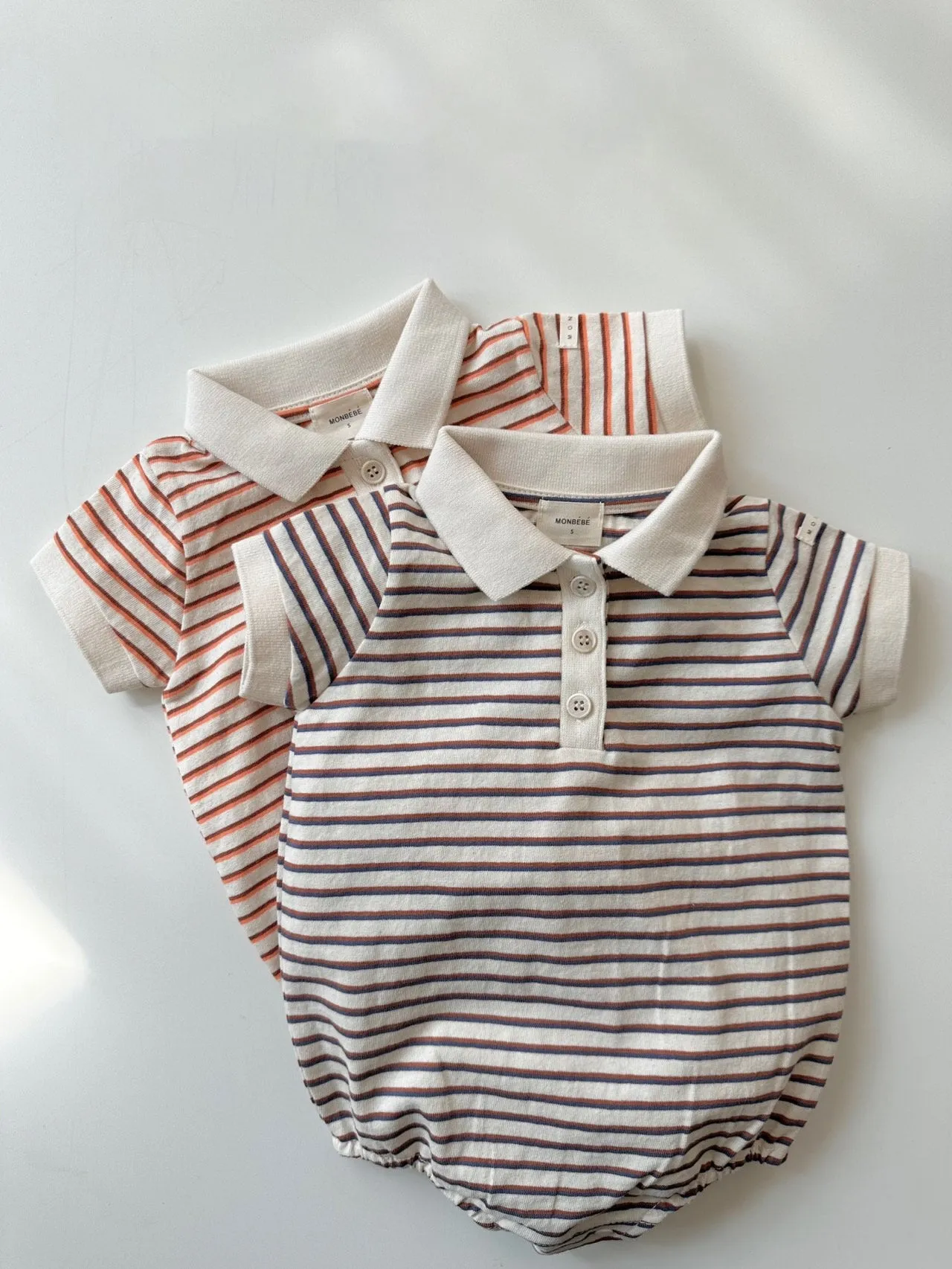 Monbebe Caramel Collar Romper _2 Colours