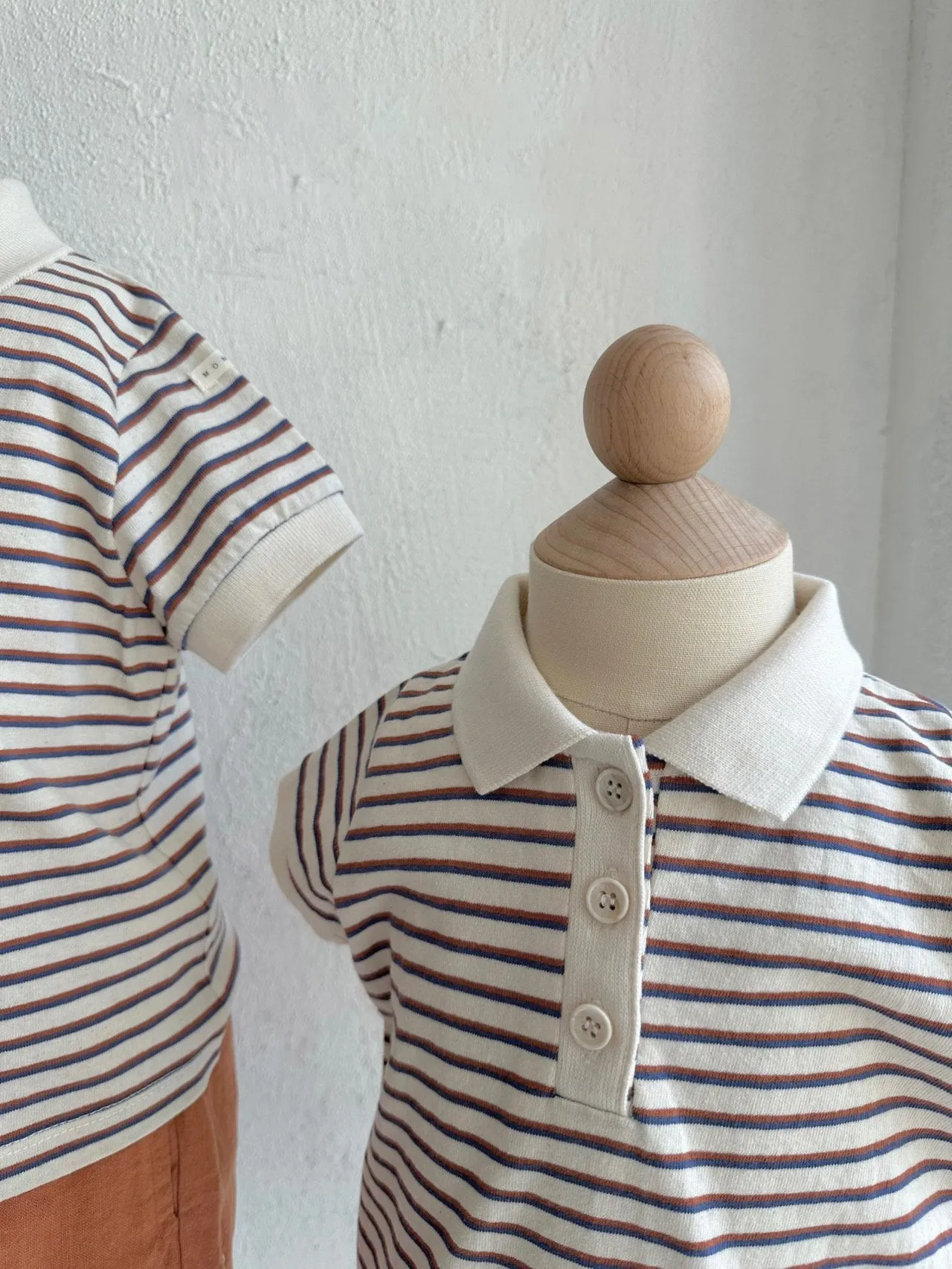 Monbebe Caramel Collar Romper _2 Colours