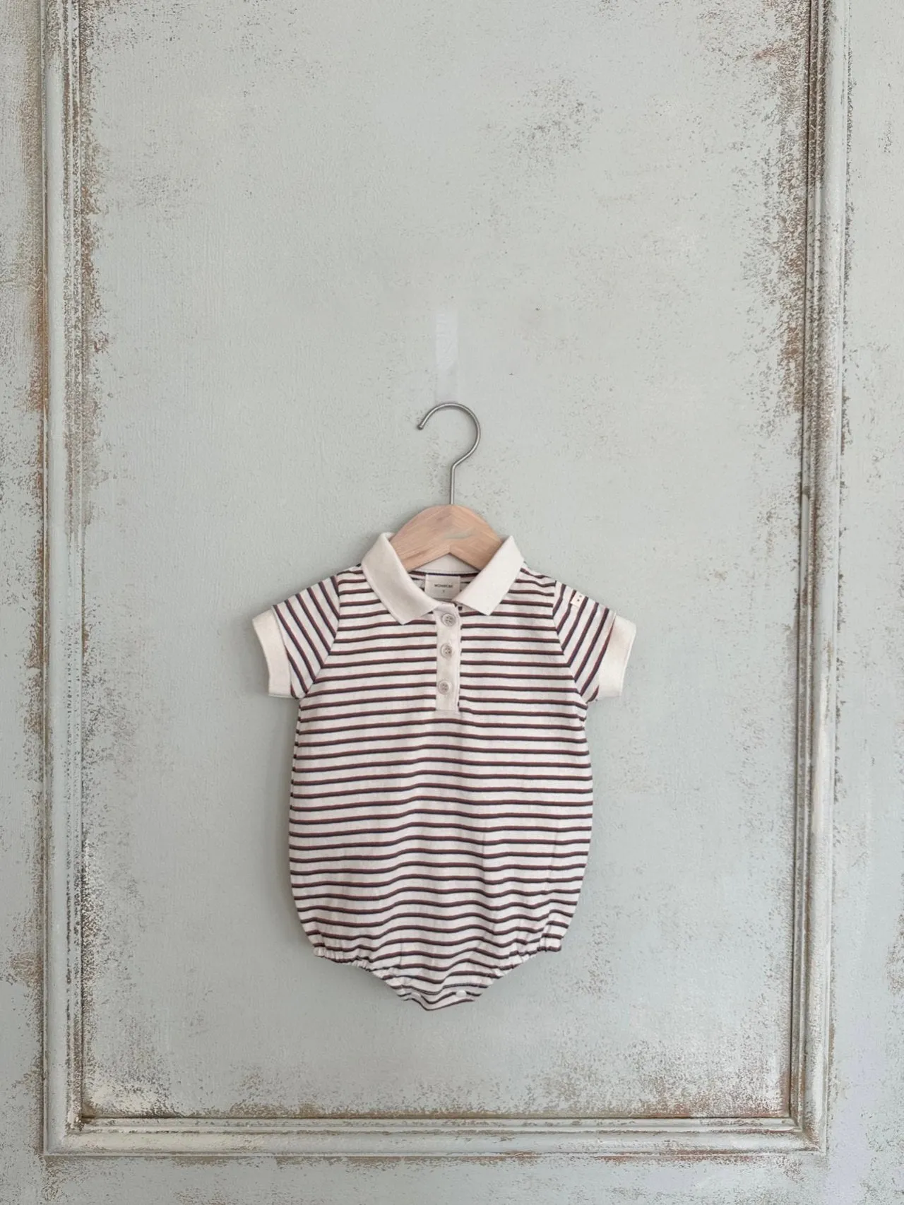 Monbebe Caramel Collar Romper _2 Colours