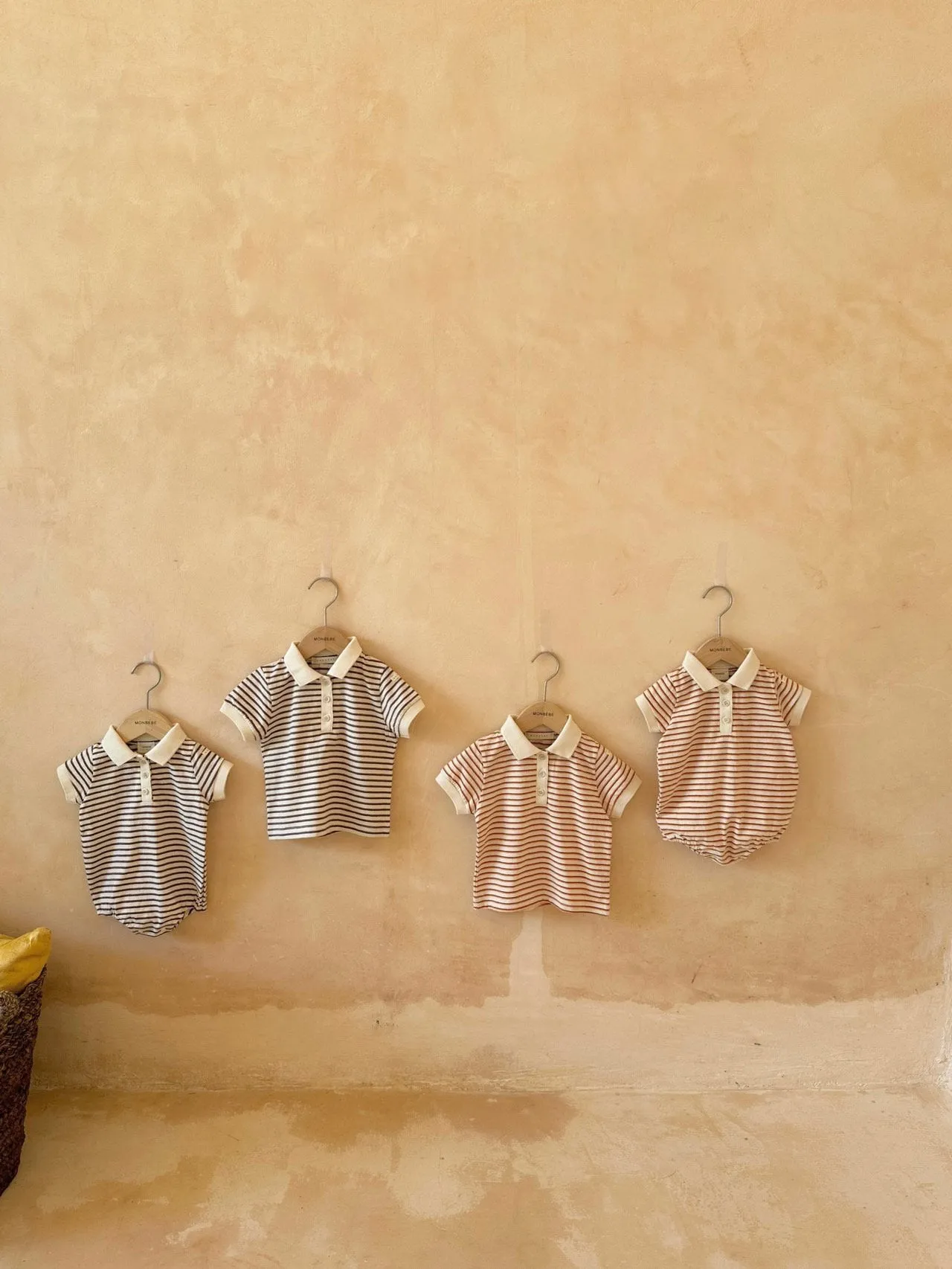 Monbebe Caramel Collar Romper _2 Colours