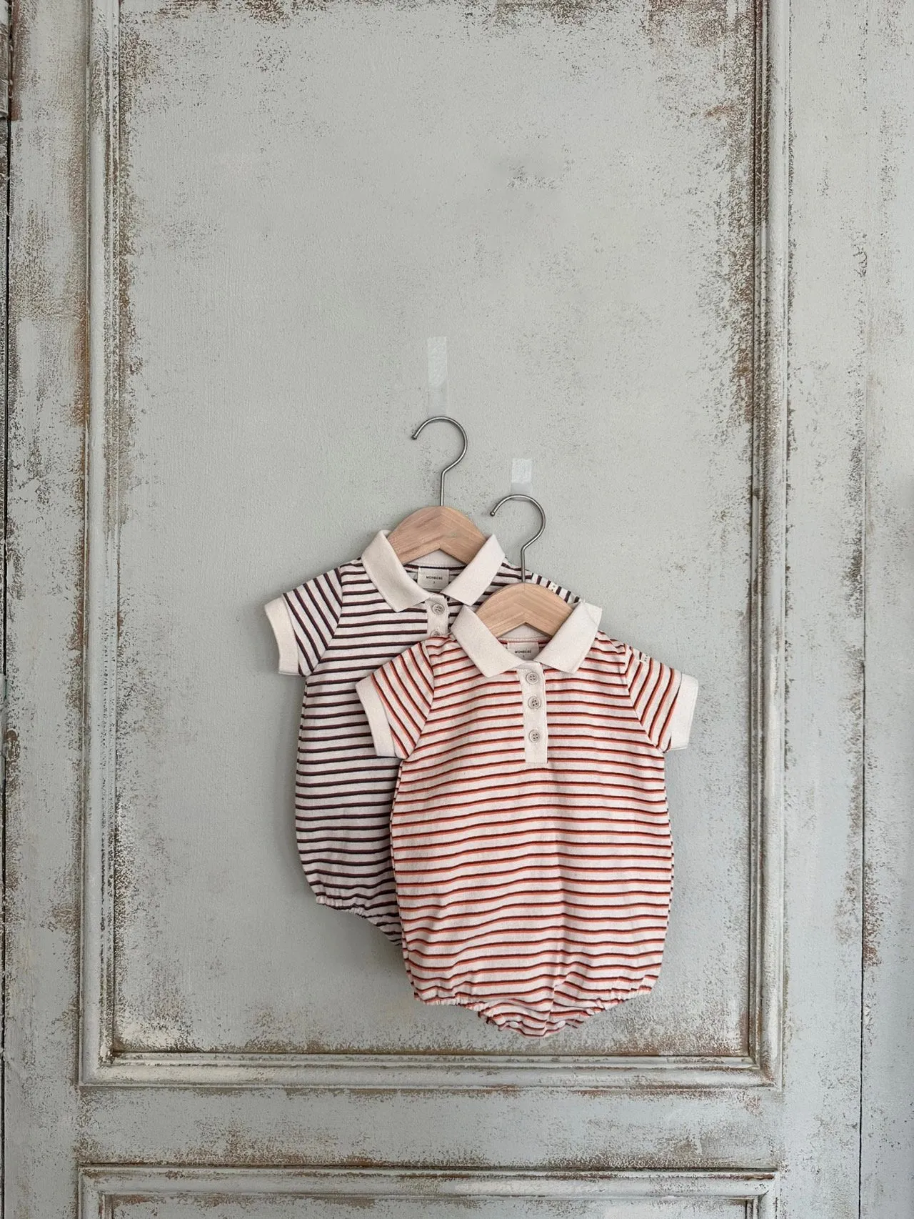 Monbebe Caramel Collar Romper _2 Colours