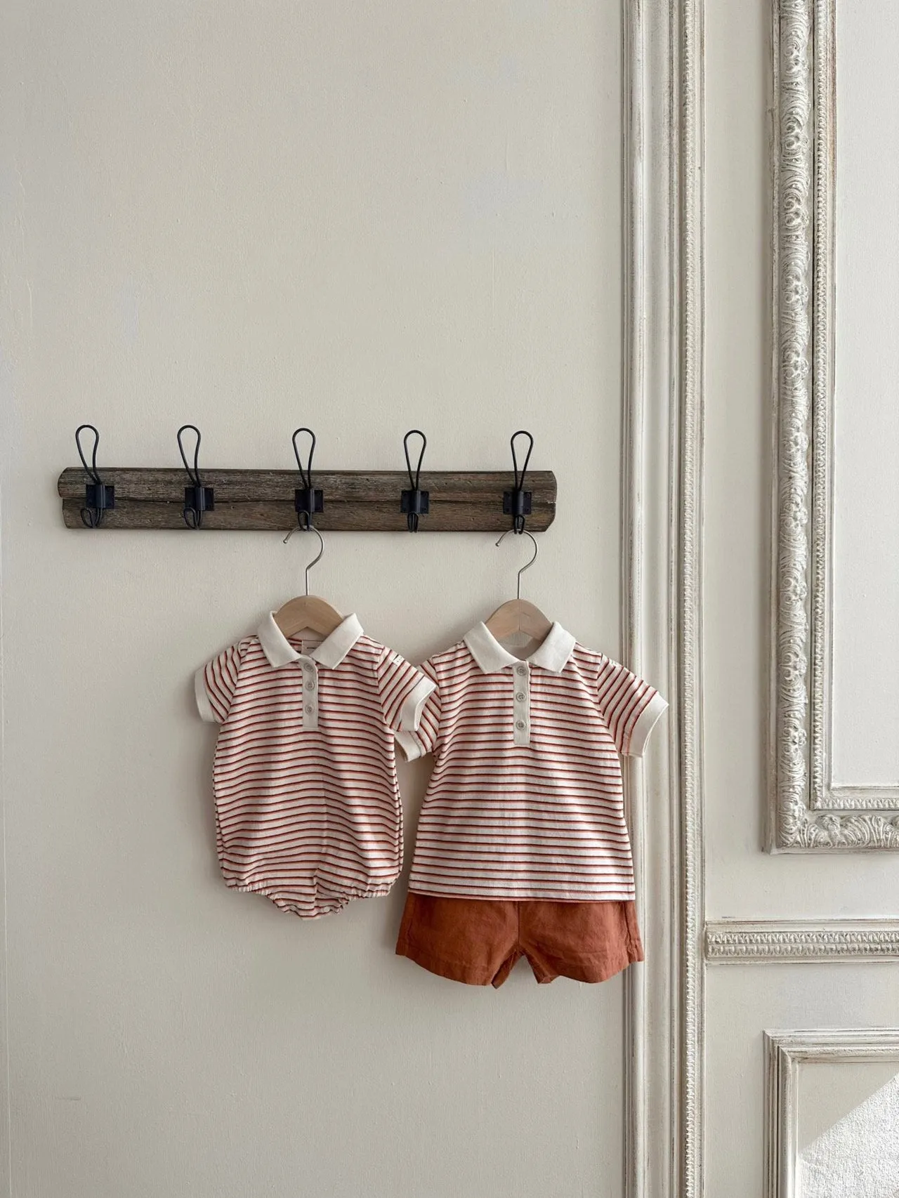 Monbebe Caramel Collar Romper _2 Colours