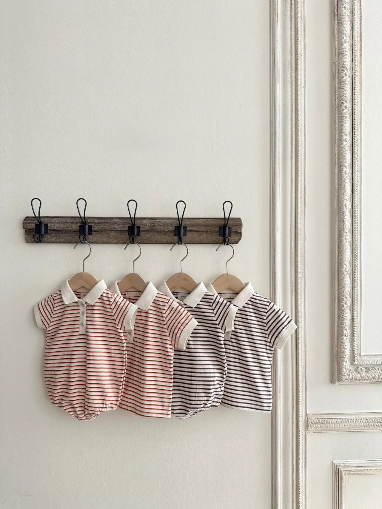 Monbebe Caramel Collar Romper _2 Colours