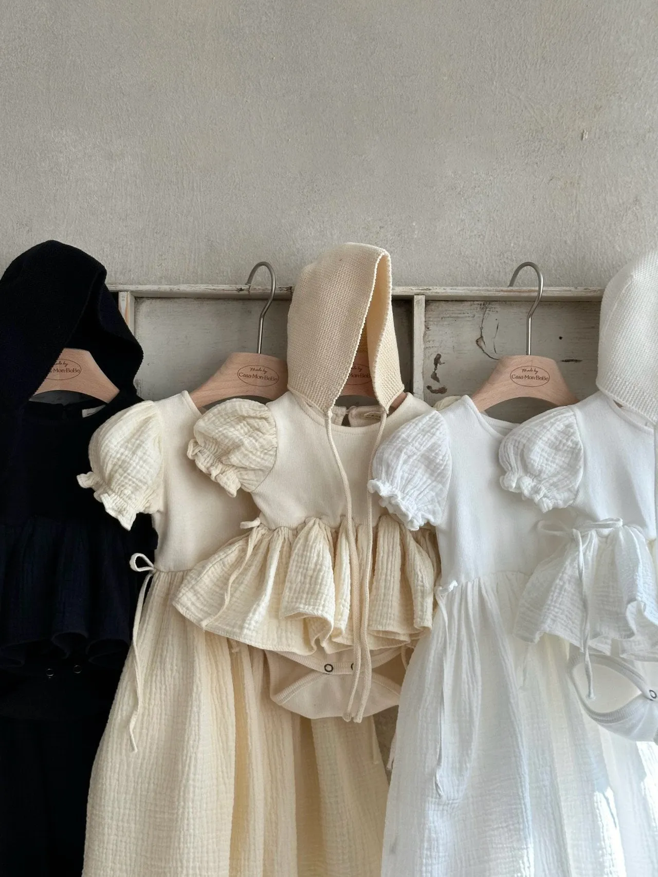 Monbebe Peony Dress_Cream