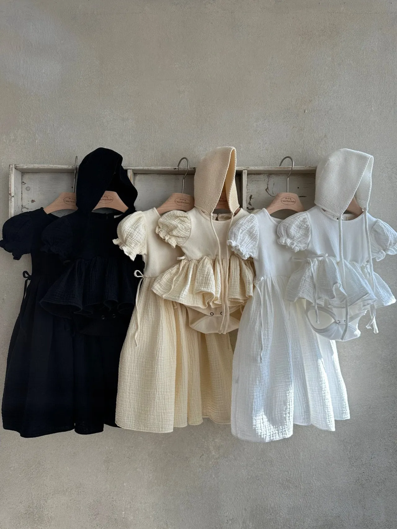 Monbebe Peony Dress_Cream