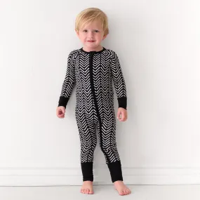 Monochrome Chevron Zippy