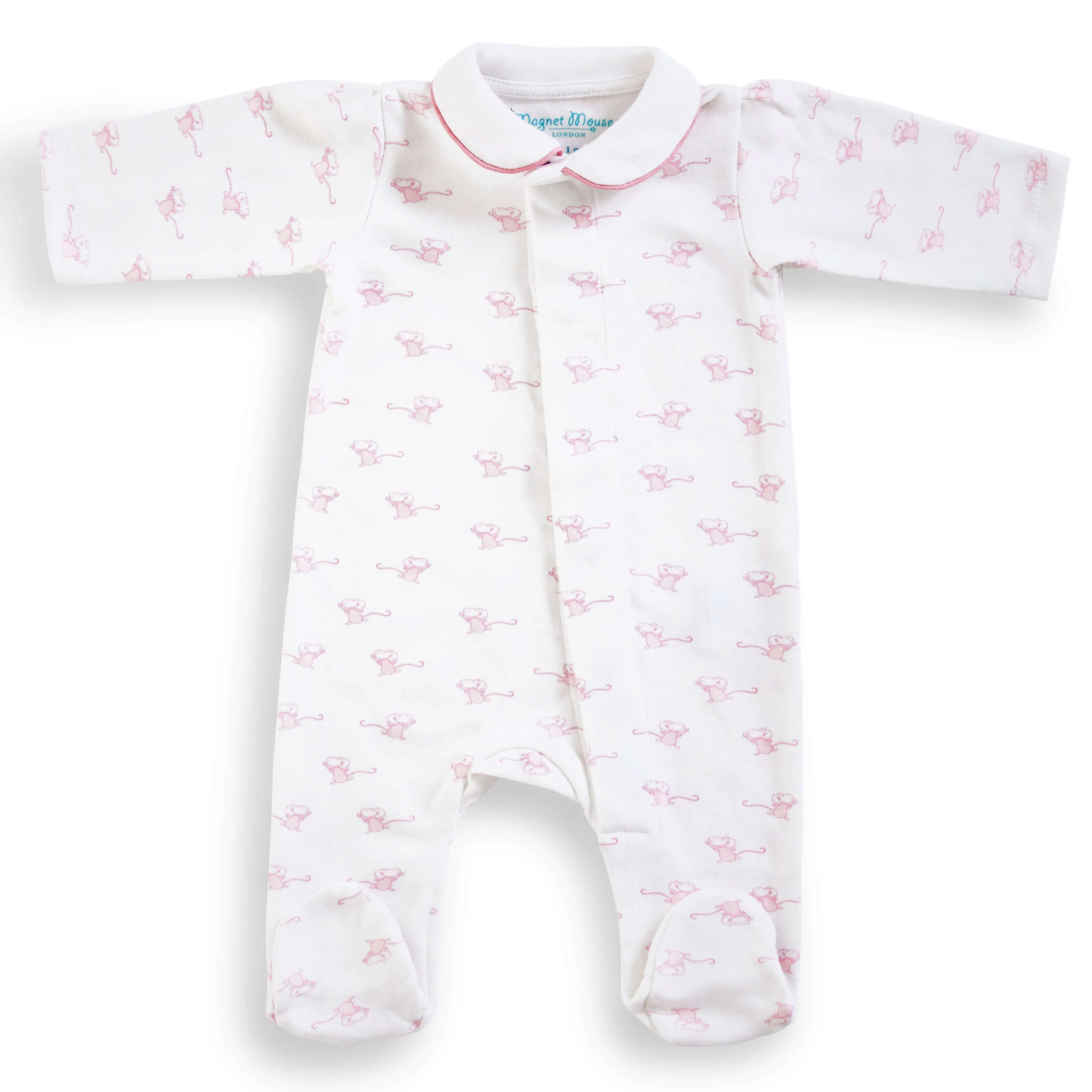 Mouse Onesie and Bib Set