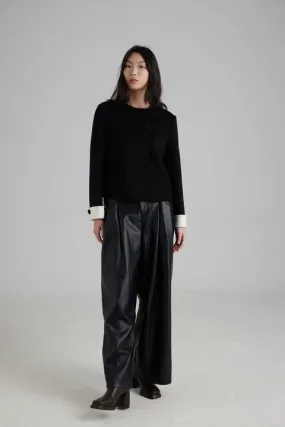Mute by JL / Apparel / Outerwear / Satya Cuffed Cropped Jacket