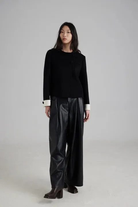 Mute by JL / Apparel / Outerwear / Satya Cuffed Cropped Jacket