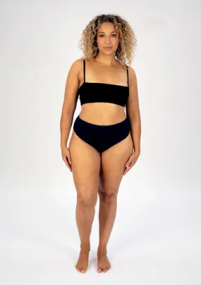 Navy High Waisted Period Pant - Light to Moderate Absorbency