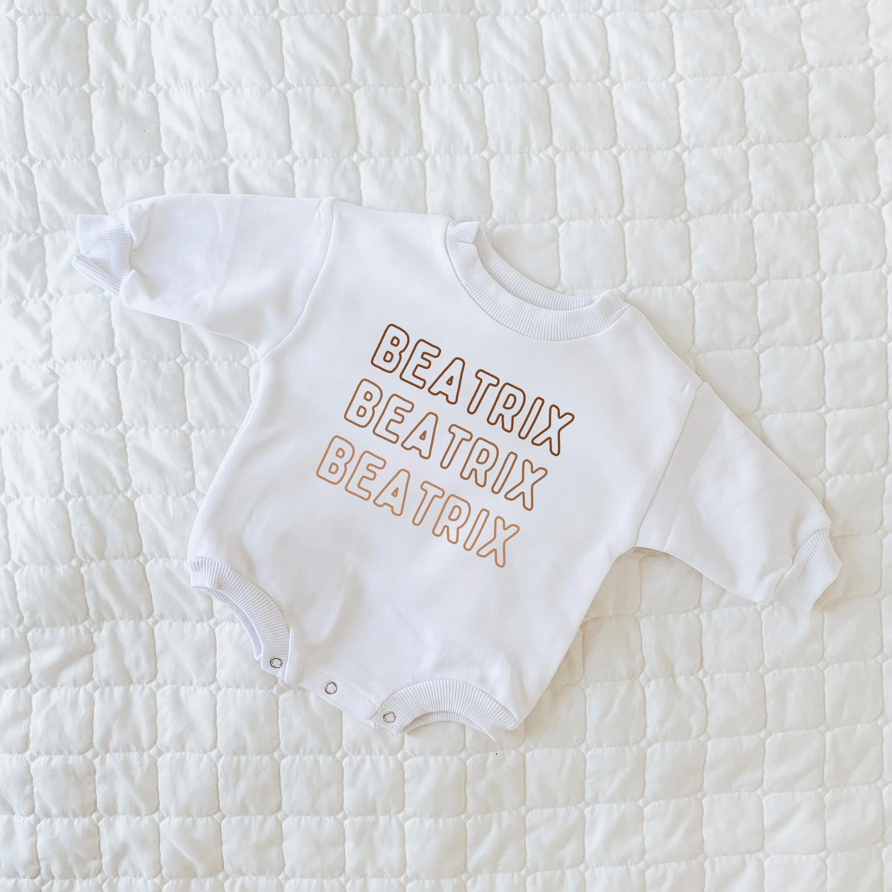 Neutral Baby Romper, Baby Name Baby Outfit, Neutral baby, Custom Baby Romper, Custom Baby Gift, baby Name Clothes