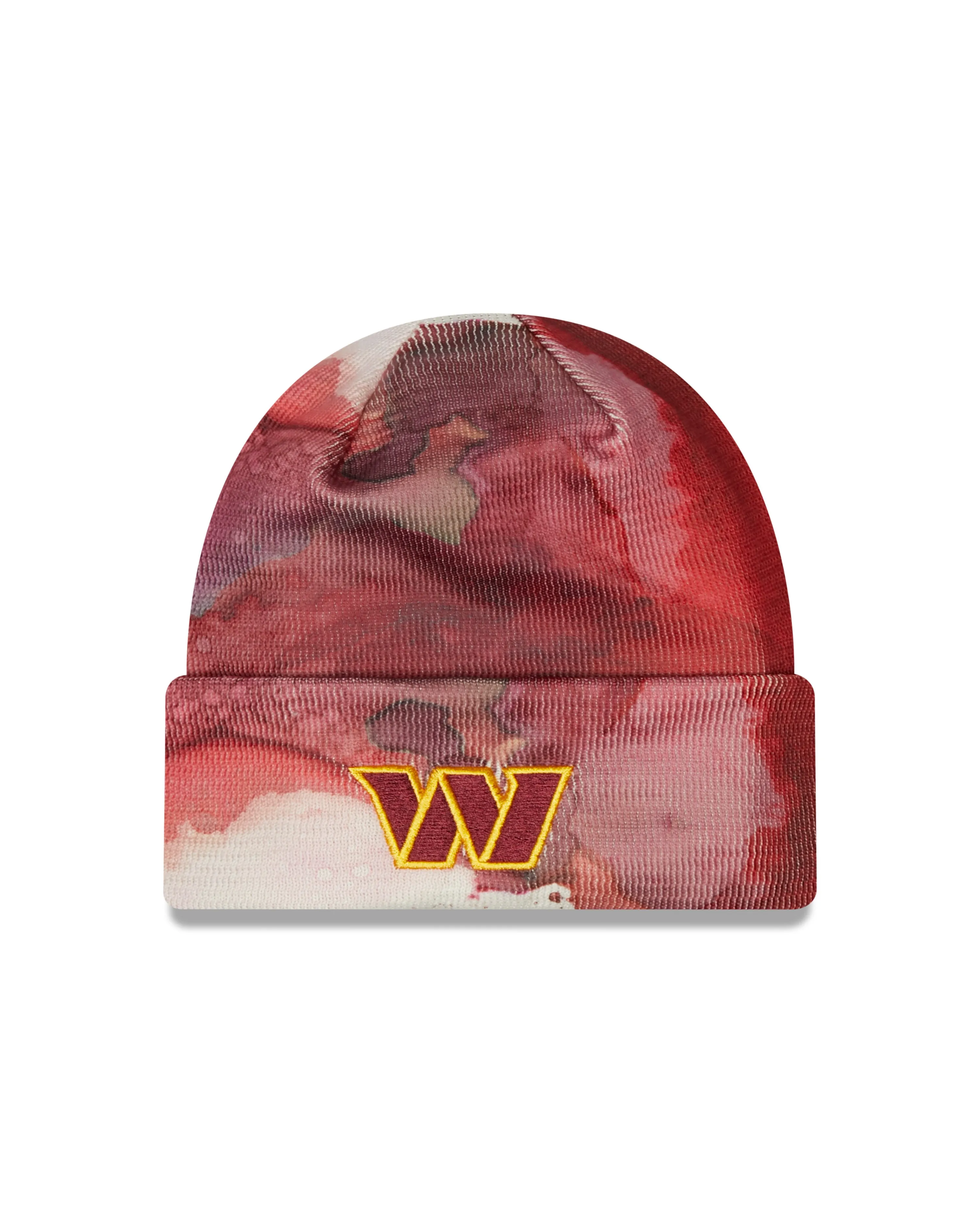 New Era NFL Men's Washington Commanders 2022 Sideline Ink Knit Beanie One Size