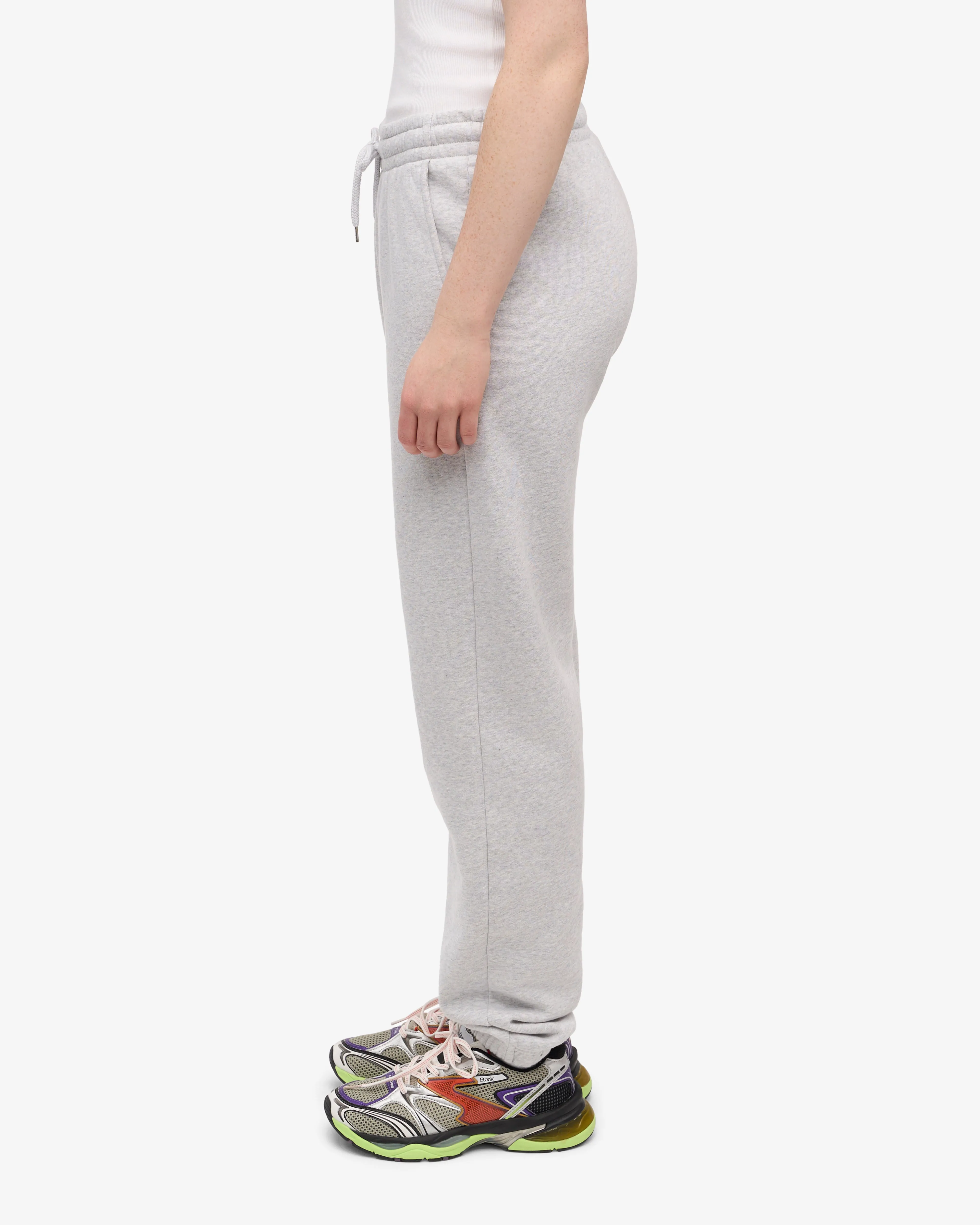 Organic Sweatpants - Snow Melange
