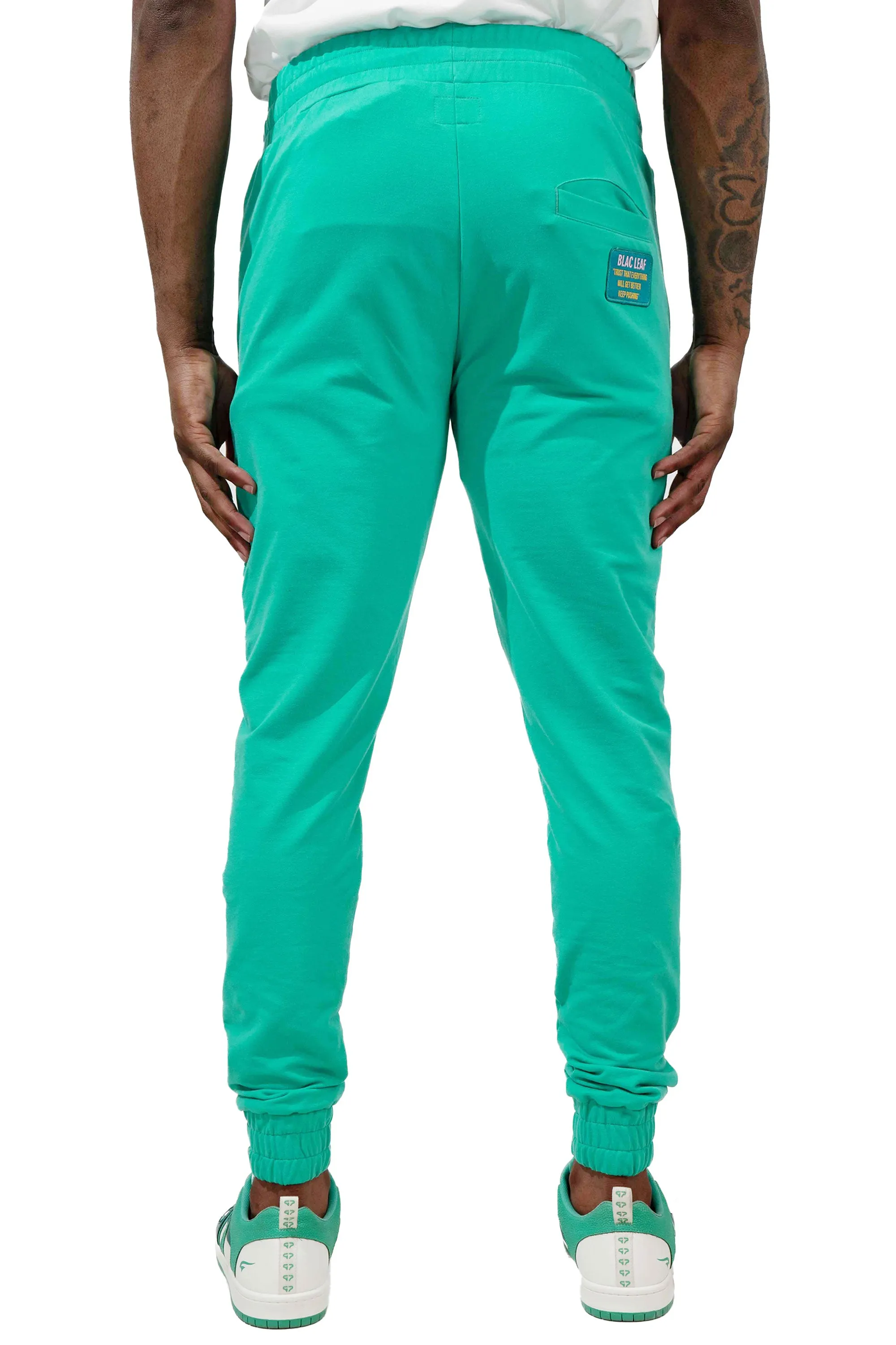Patchwork Leaf Jogger