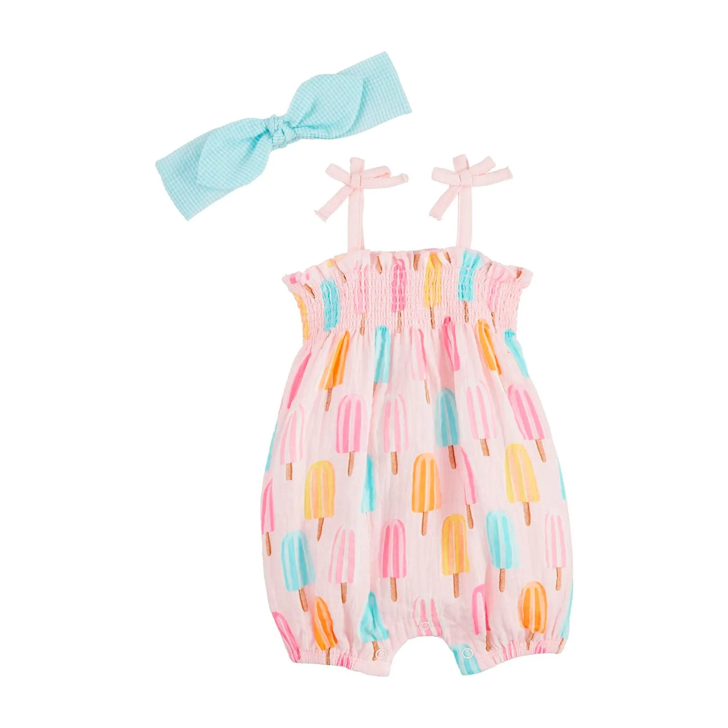 Popsicle Romper & Headband Set