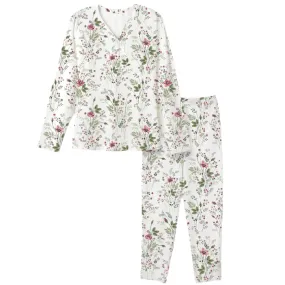 Pretty Petals Women's Bamboo Pajama Set