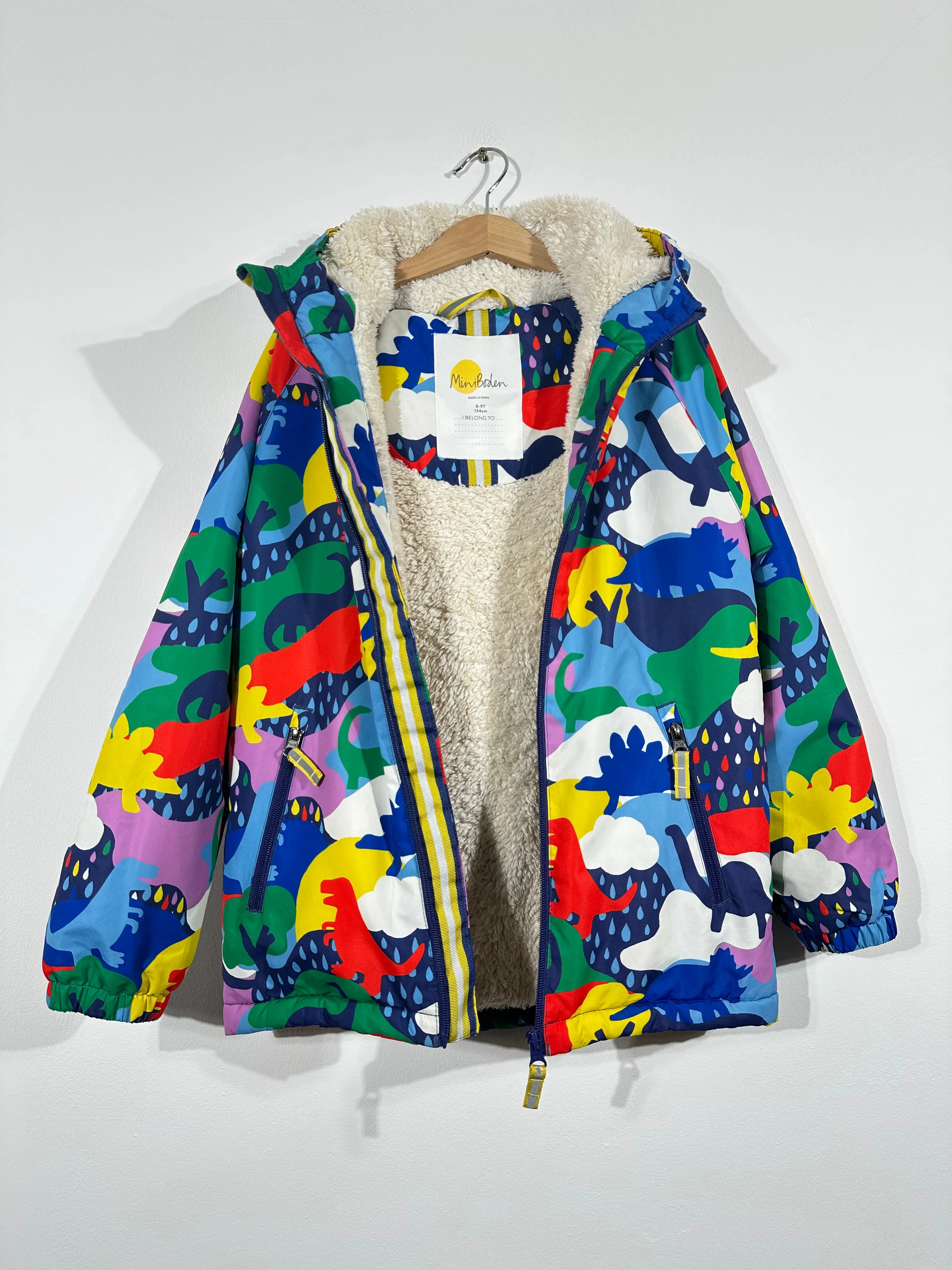 Rainbow Dinosaur Island Design Jacket (8-9 Years)