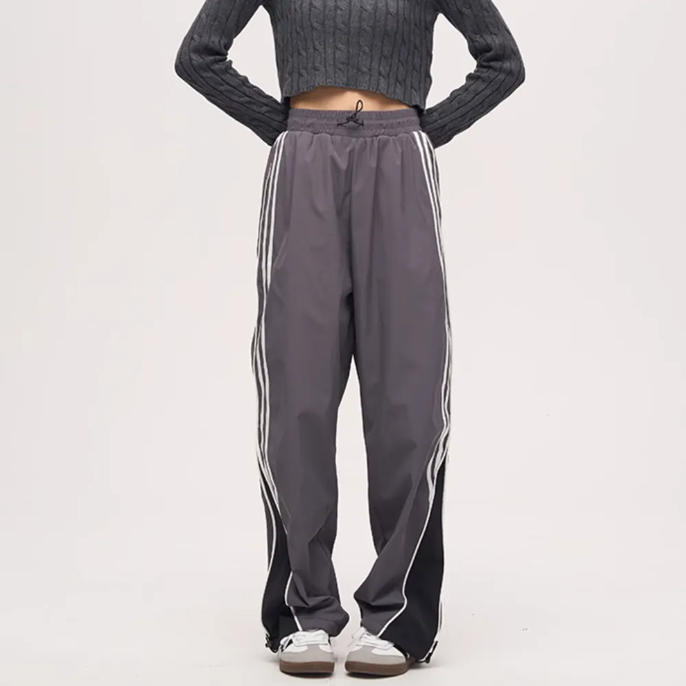 Retro Side Stripe Panel Sweatpants