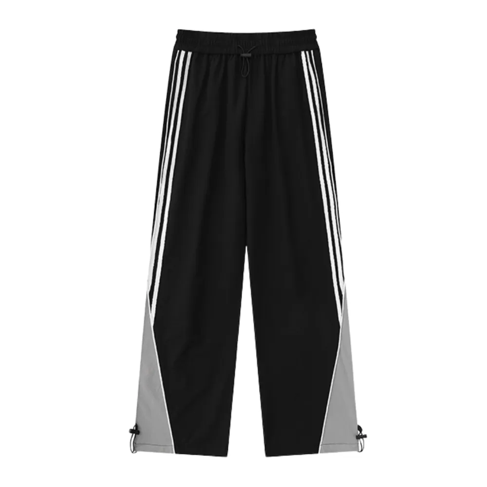 Retro Side Stripe Panel Sweatpants