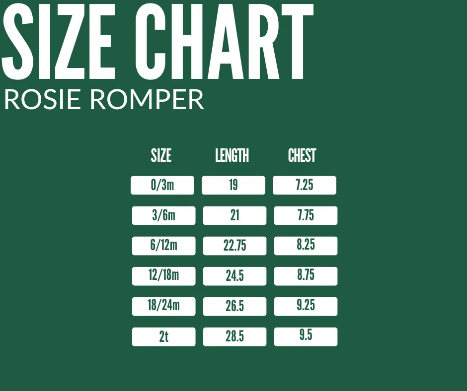 Rosie Romper in Autumn Harvest