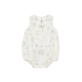 Rylee & Cru Mediterranean Beau Romper