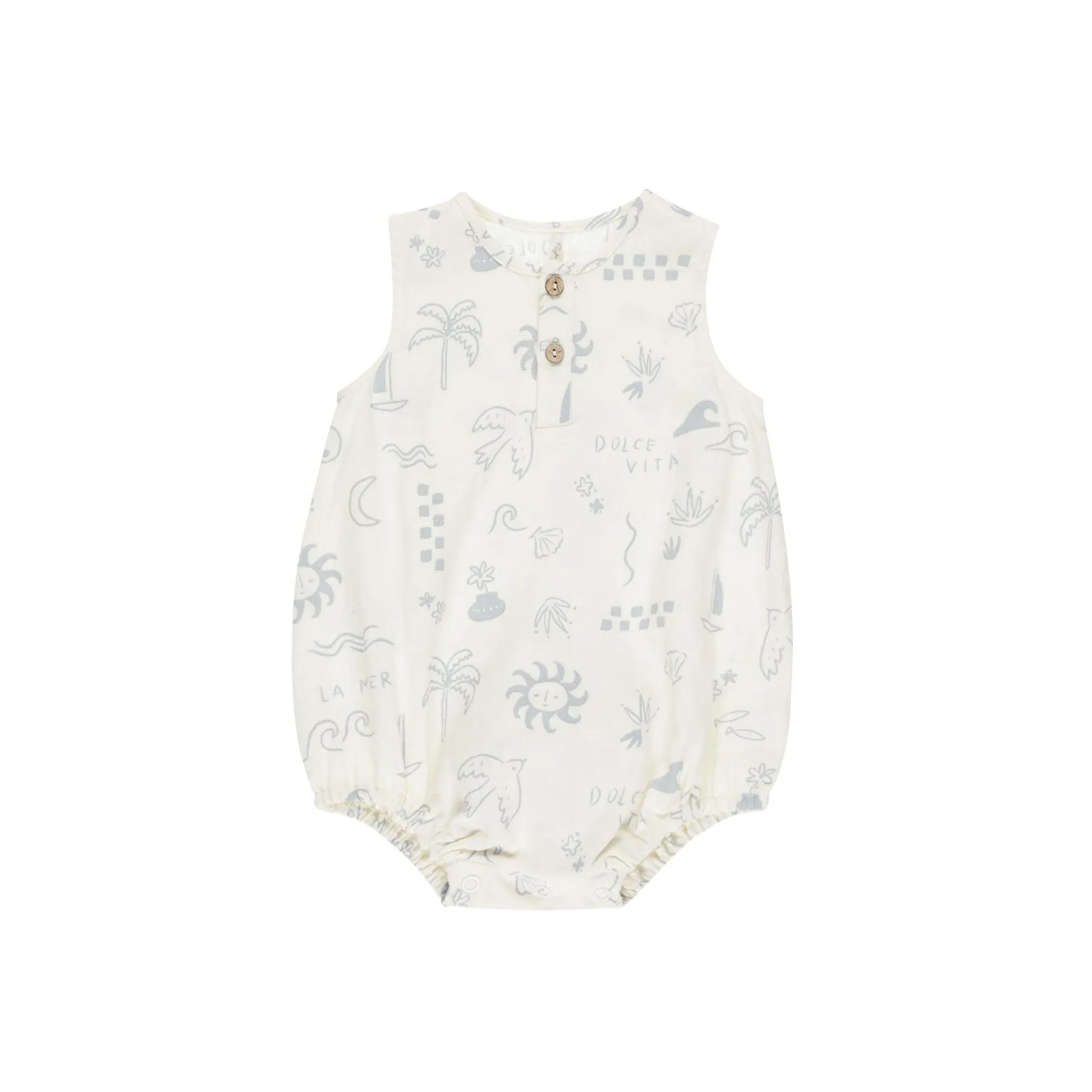 Rylee & Cru Mediterranean Beau Romper