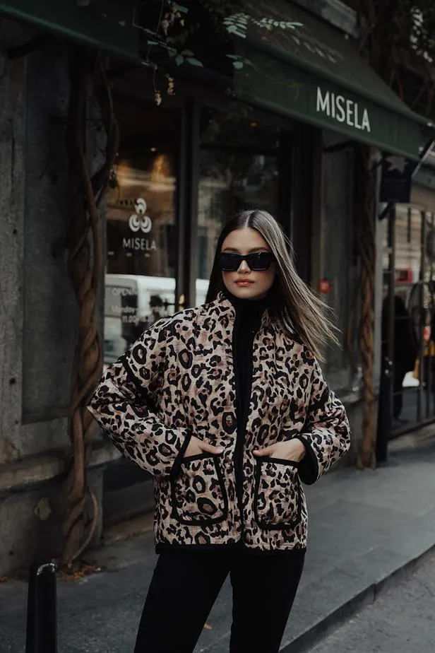 RYN Leopard Quilted Jacket - Leopard - Franklin