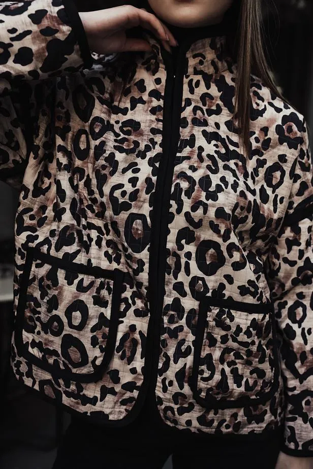 RYN Leopard Quilted Jacket - Leopard - Franklin