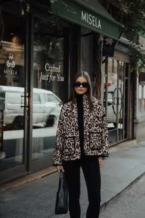 RYN Leopard Quilted Jacket - Leopard - Franklin