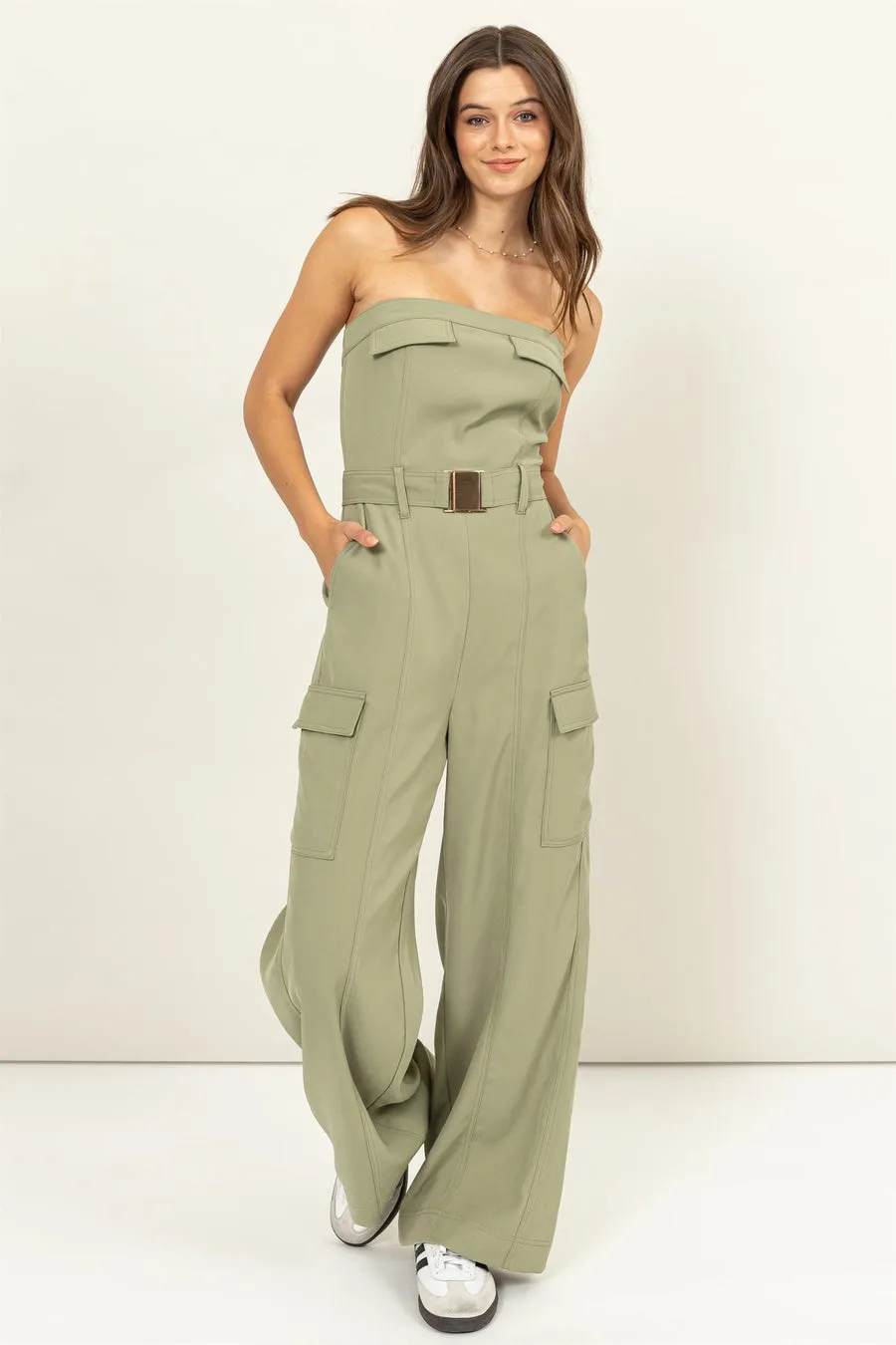Sale ✨Jenny Sage Strapless Jumper