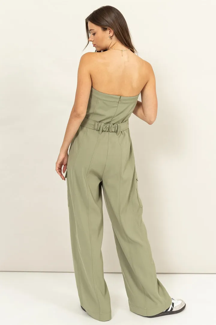 Sale ✨Jenny Sage Strapless Jumper