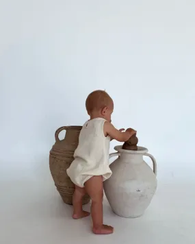 Seb Romper - Ecru