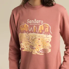 Sendero Desert Bloom Crewneck