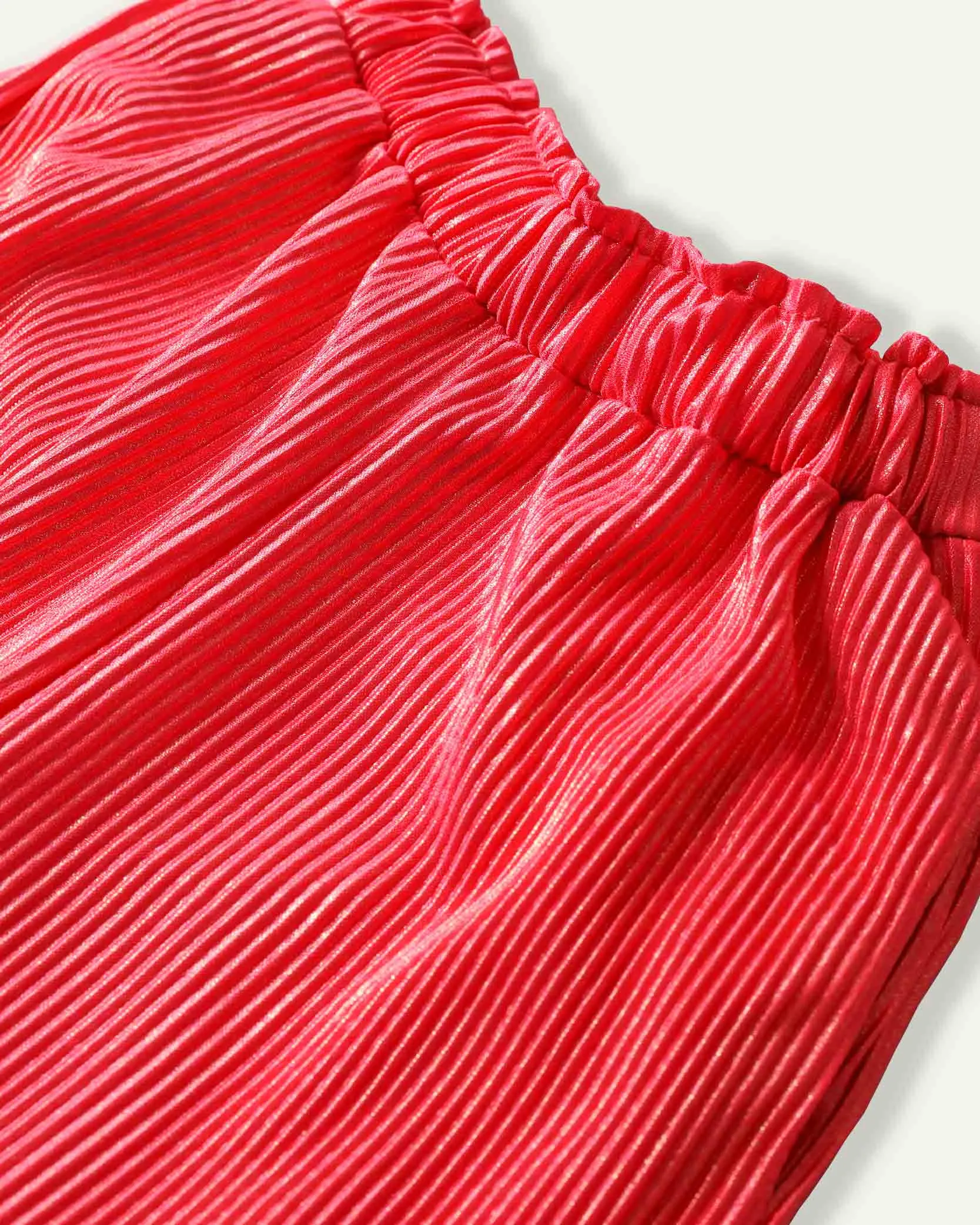 Shimmery Crinkle Culottes