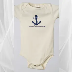 Shore Thing Nautical Long Sleeve Romper