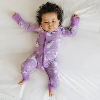Sienna's Unicorns Bamboo Viscose Zippy