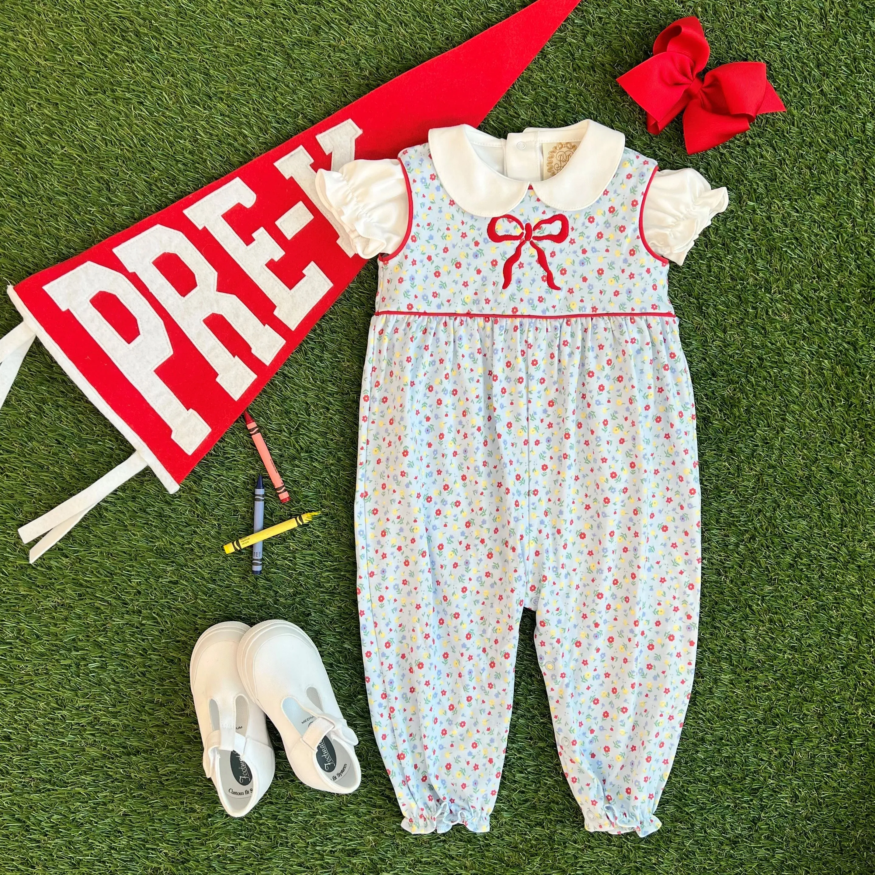 Sleeveless Rebecca Romper - Madaket Rd. Mini Floral