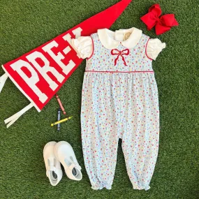 Sleeveless Rebecca Romper - Madaket Rd. Mini Floral