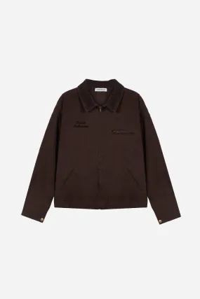 Studio Tech Work Jacket - Coffee