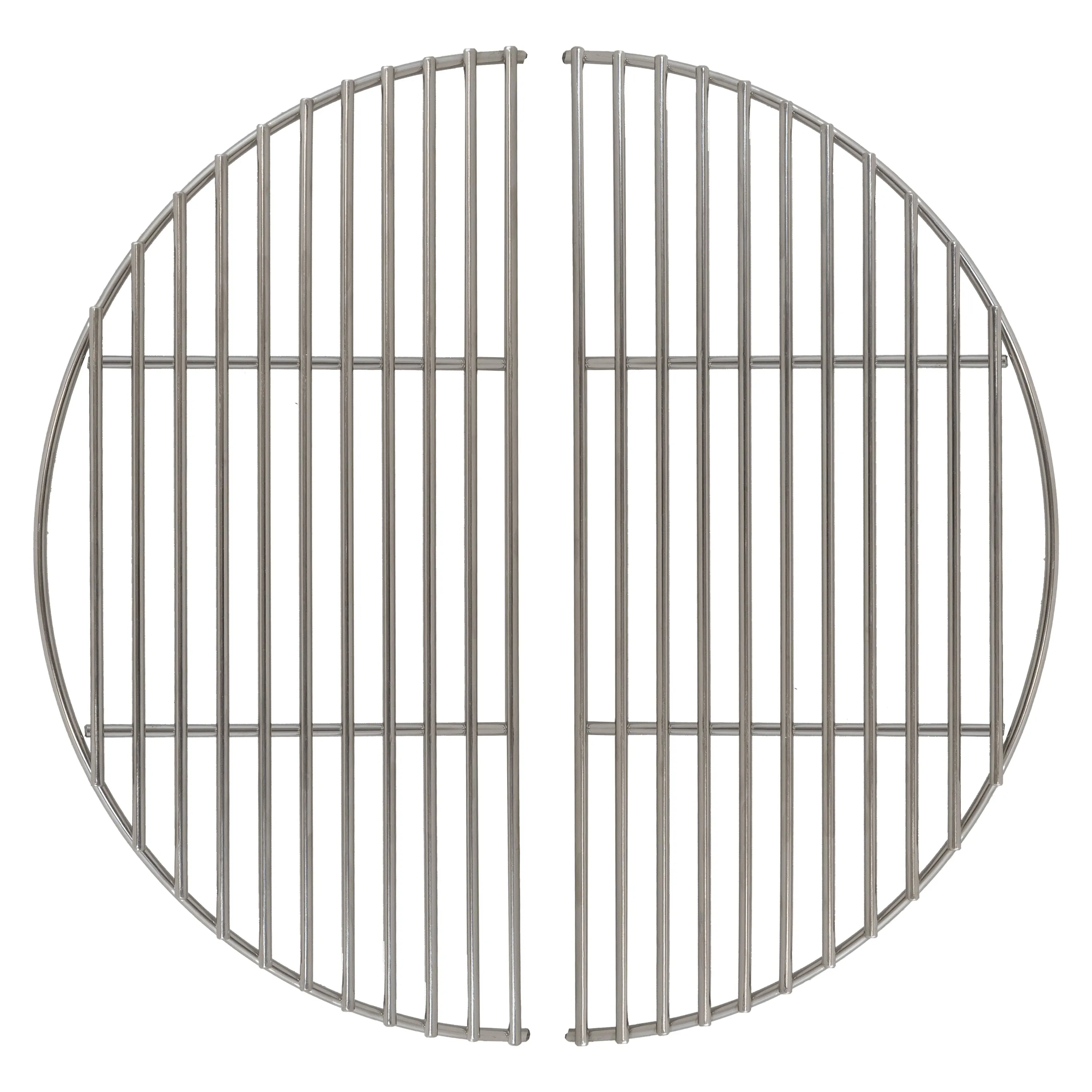 Sunnydaze Half Moon Cooking Grate System for Charcoal Kamado Egg Grill
