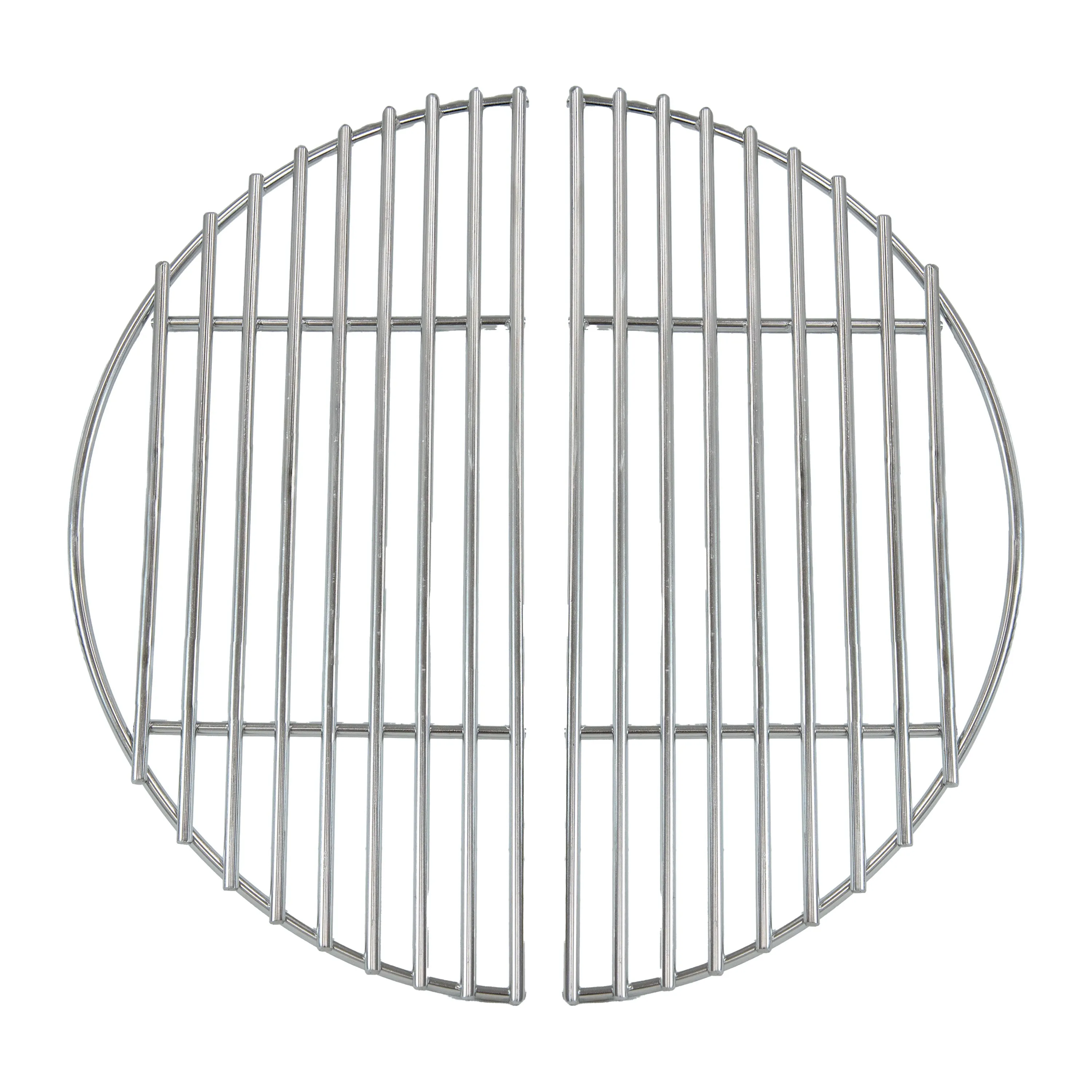 Sunnydaze Half Moon Cooking Grate System for Charcoal Kamado Egg Grill