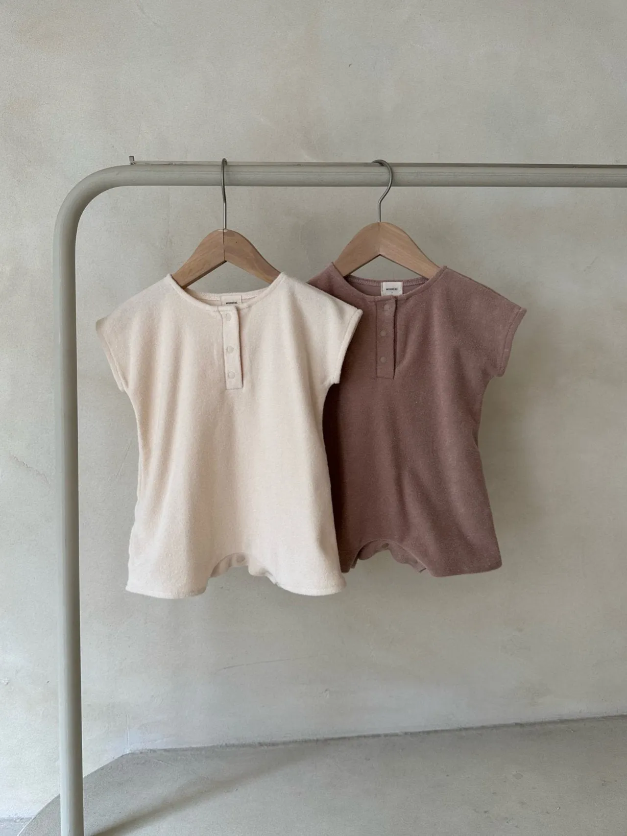 Teddy Terry Romper _2 Colours