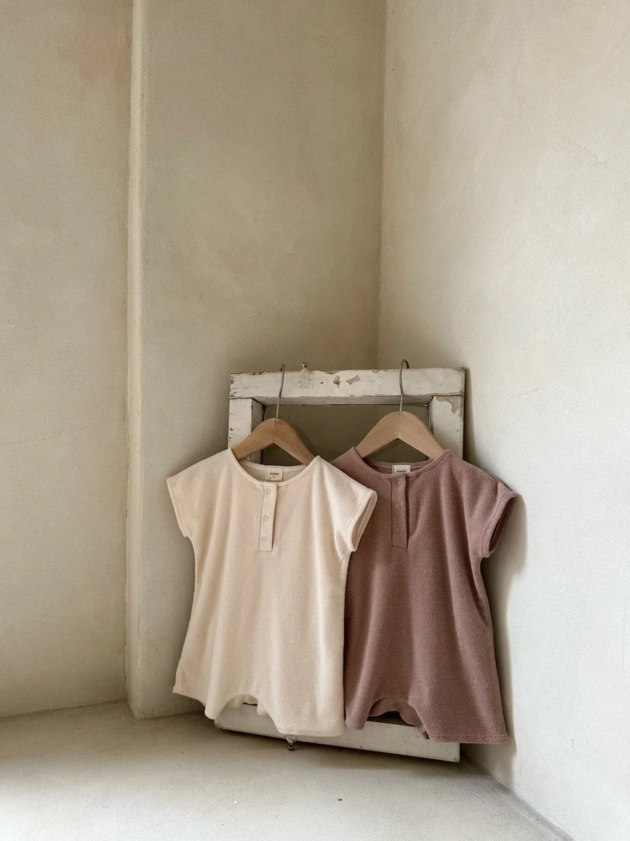Teddy Terry Romper _2 Colours