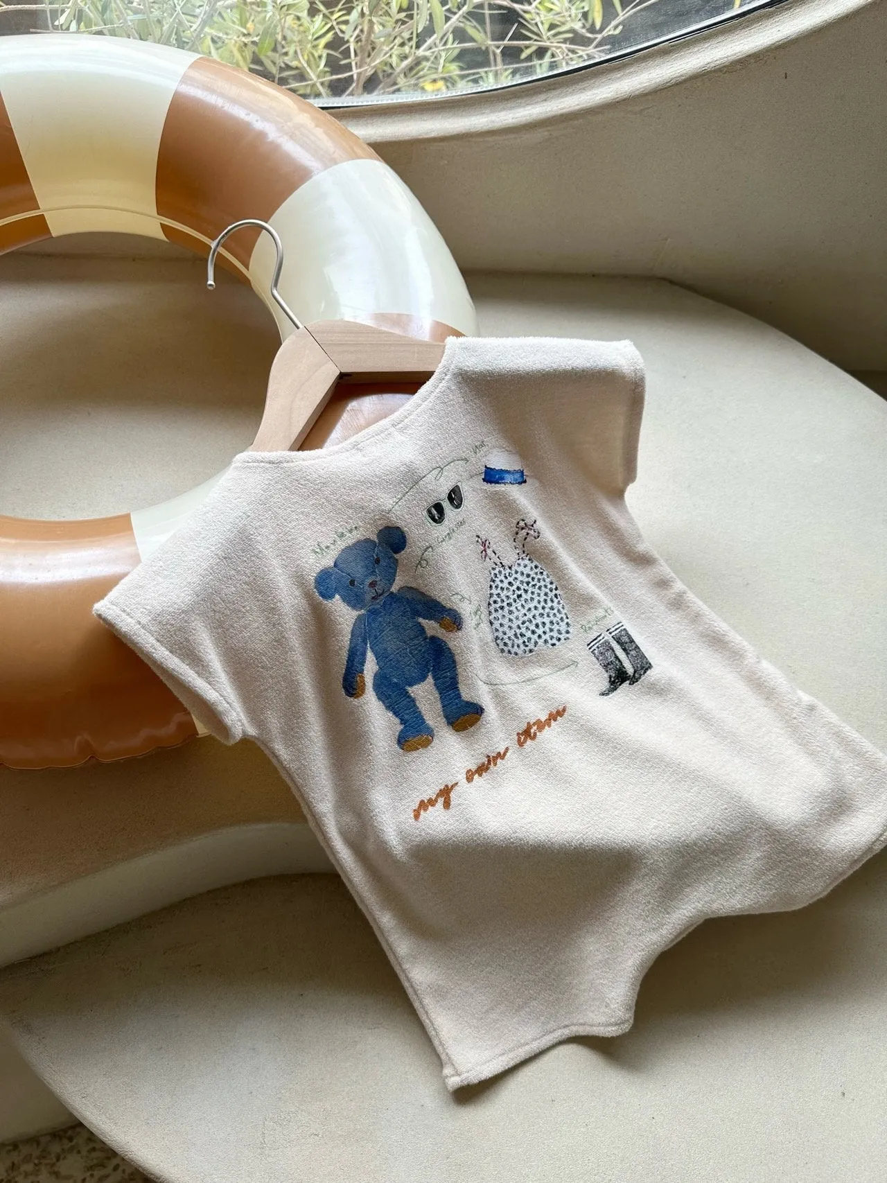 Teddy Terry Romper _2 Colours
